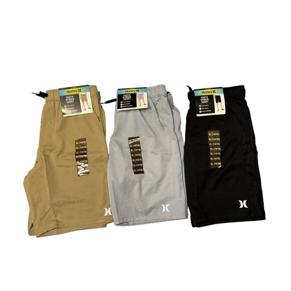 Hurley Other - 3 Pairs of NWT Hurley Youth Hybrid Shorts Size XL 14/16